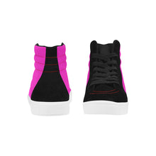#Rossolini1# Hot Pink Capricorn High Top Casual Shoes for Women (Model 037)