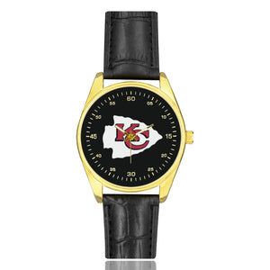 #Rossolini1# KC Golden Leather Strap Watch(Model 210)