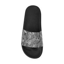 #Rossolini1# SnakeSkin IMG Men's Slide Sandals/Large Size (Model 057)