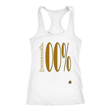 #100%# Racerback Tank