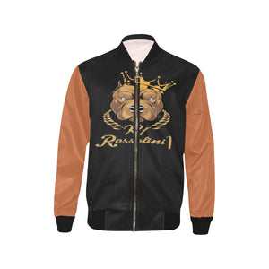 #Rossolini1# In Your Face Root Beer Sleeves Kids' Bomber Jacket (Model H40)