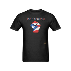 #Rossolini1# Afro-Puerto Rican Black T-Shirt