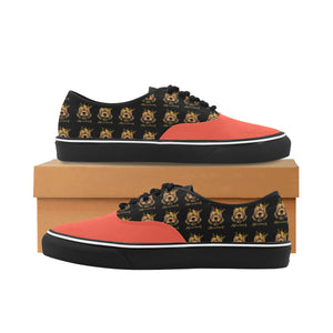 #Rossolini1# Pantone Classic Women's Canvas Low Top Shoes/Large (Model E001-4)