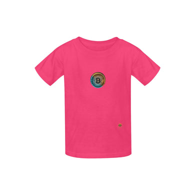 #Rossolini1# BTC Pink Kid's  Classic T-shirt (Model T22)