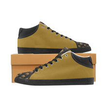 #Rossolini1# TimeLess Gold Men's Chukka Canvas Shoes (Model 003)