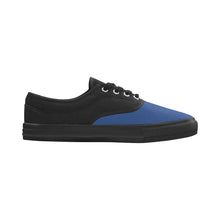 #Rossolini1# Tips Royal Blue Aries Men's Canvas Shoes (Model 029)