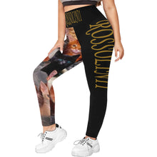 #Rossolini1# TheName Cats Plus Size High Waist Leggings (Model L44)