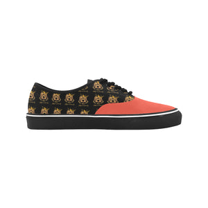 #Rossolini1# Pantone Classic Women's Canvas Low Top Shoes/Large (Model E001-4)