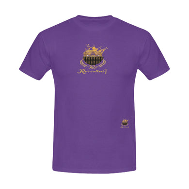 #MASKON# Purple Men's T-Shirt