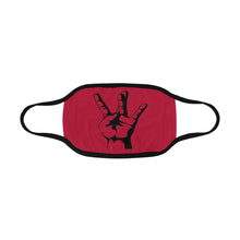#STRAIGHT OUT OF THE WEST# Red Mouth Mask