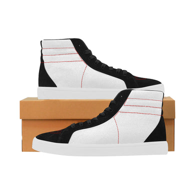 #Rossolini1# White Capricorn High Top Casual Shoes for Women (Model 037)