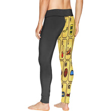 #MASKOFF# HIEROGLYPHIC ALPHABET Meggings (Model L38)