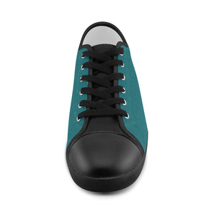 #Rossolini1# Kelly Green Canvas Shoes for Women/Large Size (Model 016)