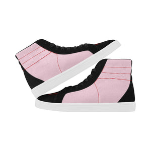 #Rossolini1# Light Pink Capricorn High Top Casual Shoes for Men (Model 037)
