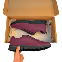 #Rossolini1# TimeLess Candy Apple Red Men's Breathable Running Shoes (Model 055)