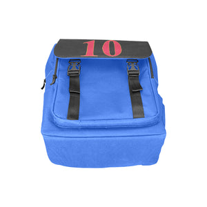 #This Is How I Roll# 10 Red/Gold Casual Shoulders Backpack (Model 1623)
