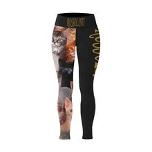 #Rossolini1# TheName Cats Plus Size High Waist Leggings (Model L44)