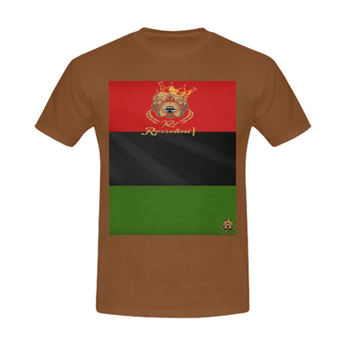 #Rossolini1# R/B/G Brown T-Shirt