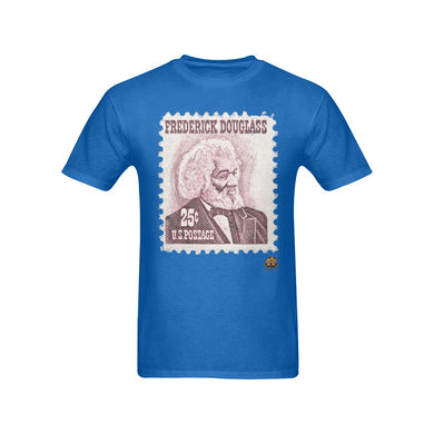 #Stamped# Frederick Douglass Blue T-Shirt