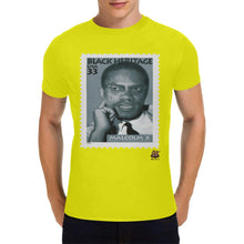#Stamped# Malcoln X Yellow T-Shirt