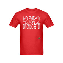 #No Sweat# Red T-Shirt