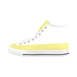 #Rossolini1# Flavor White/Yellow Vancouver H Men's Canvas Shoes (1013-1)