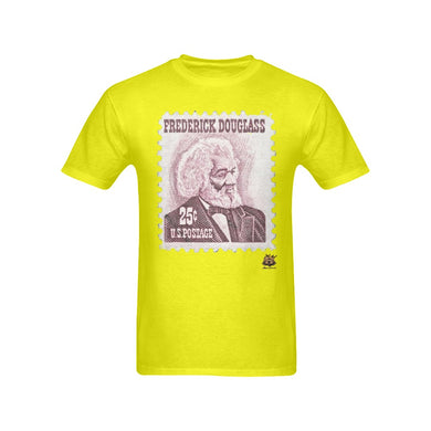 #Stamped# Frederick Douglass Yellow T-Shirt