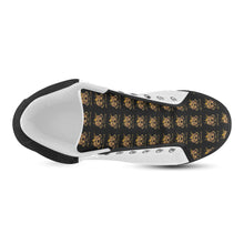 #Rossolini1# TimeLess White Women's Chukka Canvas Shoes (Model 003)