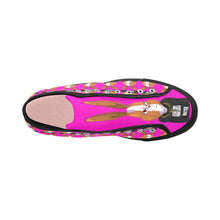 #BLM# Rabbit Hot Pink Vancouver H Women's Canvas Shoes (1013-1)
