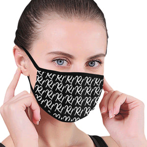 #R1# White Writing Mouth Mask