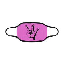#STRAIGHT OUT OF THE WEST# Pink Mouth Mask