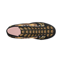 #Rossolini1# Streetz Black Vancouver H Women's Canvas Shoes (1013-1)