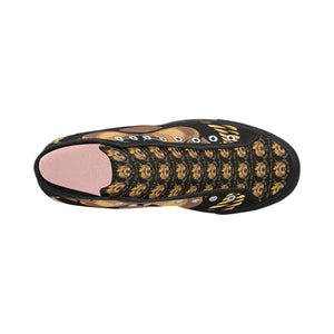 #Rossolini1# Streetz Black Vancouver H Women's Canvas Shoes (1013-1)