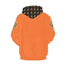 #MASK OFF# Orange Hoodie for Men (Model H13)