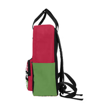 #Rossolini1# Black Lives Matter R/B/G 2 Twin Handle Backpack (Model 1732)