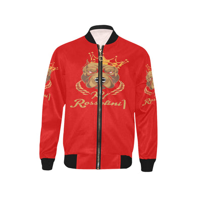 #MASKOFF# Red Kids' Bomber Jacket (Model H40)