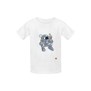 #Rossolini1# Astronaut Ice Cream White Kid's  Classic T-shirt (Model T22)