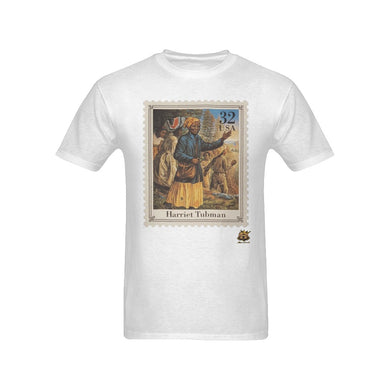 #Stamped# Harriet Tubman White T-Shirt