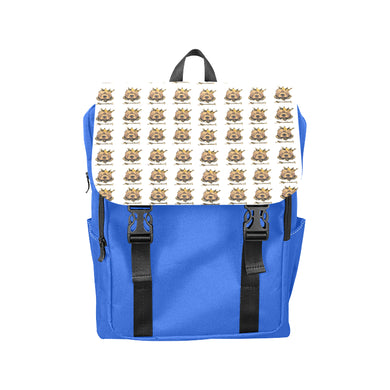 #Rossolini1# 2 White Casual Shoulders Backpack (Model 1623)