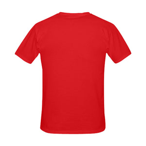 #Rossolini1.com# White Writing Red Men's T-Shirt