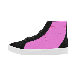 #Rossolini1# Pink Capricorn High Top Casual Shoes for Women (Model 037)