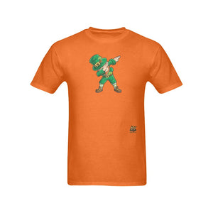 #Green Day# Orange T-Shirt