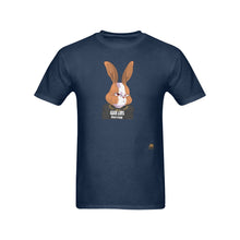 #BLM# Rabbit Navy Blue T-Shirt