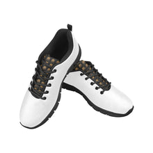 #Rossolini1# TimeLess White Men's Breathable Running Shoes/Large (Model 055)