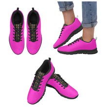 #Rossolini1# TimeLess Hot Pink Women's Breathable Running Shoes/Large (Model 055)