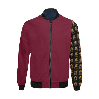#Rossolini1# All Left Candy Apple Red Bomber Jacket for Men (Model H31)