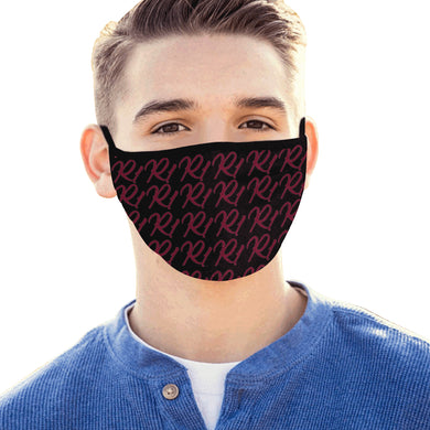 #R1# Candy Apple Red Writing Mouth Mask