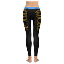 #Rossolini1# TheName Blue Trim Low Rise Leggings (Invisible Stitch) (Model L05)
