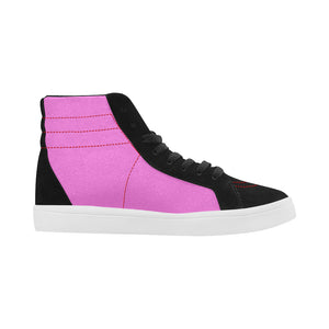 #Rossolini1# Pink Capricorn High Top Casual Shoes for Men (Model 037)