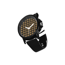 #Rossolini1# Mask Off White Hours/Seconds Unisex Silicone Strap Plastic Watch (Model 316)